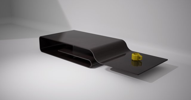 Minimal Coffee-table Modèle 3D .c4d .max .obj .3ds .fbx .stl .blend 