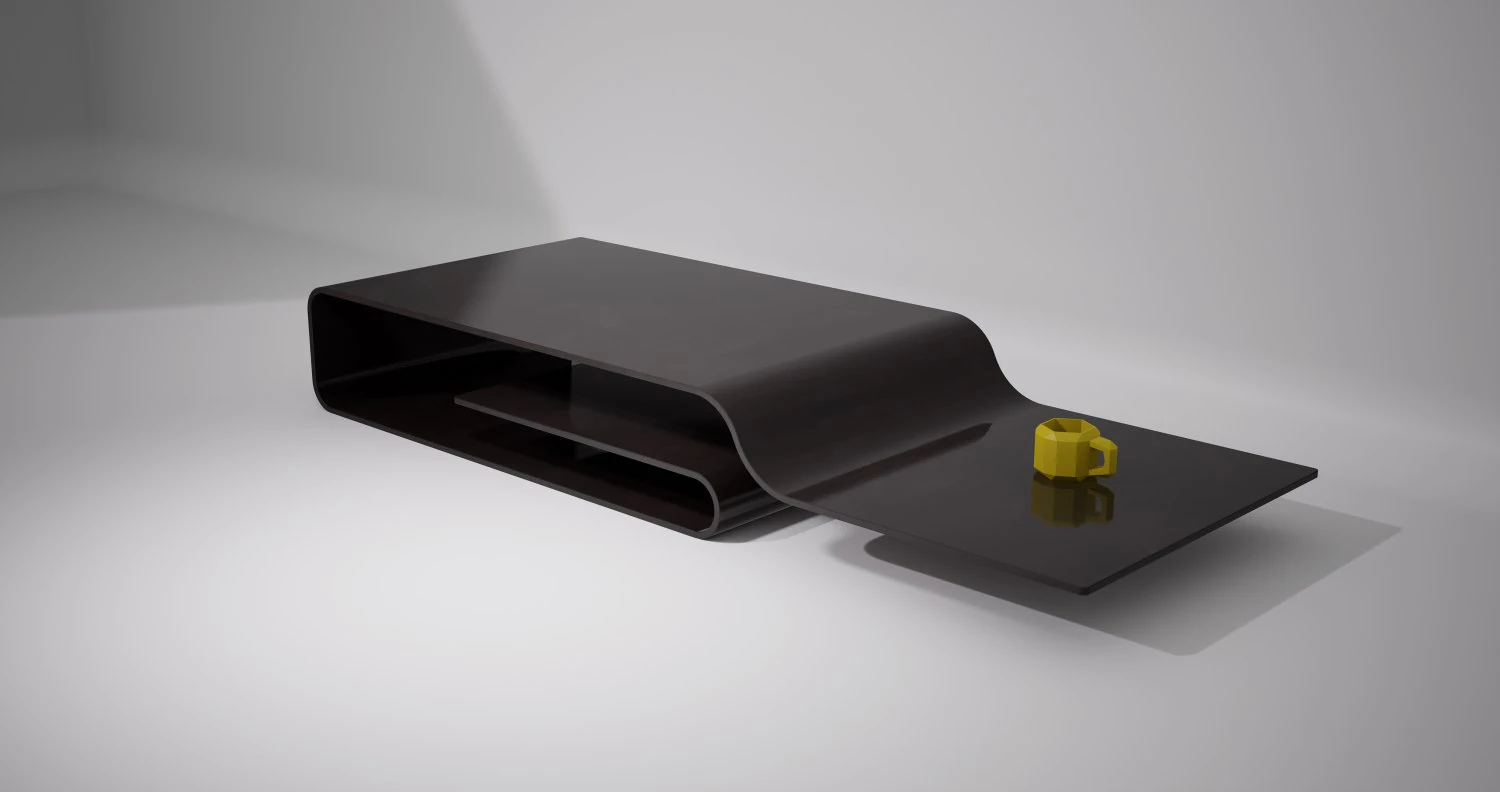 Minimal Coffee-table 3D Model .c4d .max .obj .3ds .fbx .stl .blend 