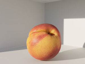 Peach photoscan Model 3D