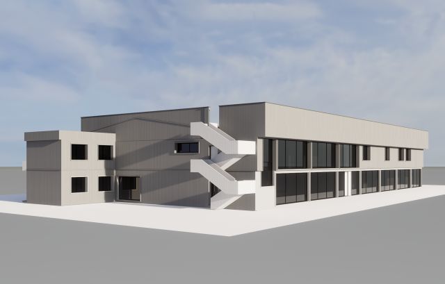 Warehouse 1 3D 모델 .c4d .max .obj .3ds .fbx .stl .blend 