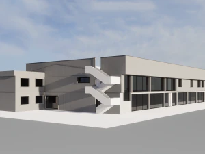 Warehouse 1 3D Model