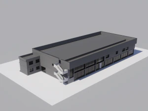 Warehouse 1 3D Model