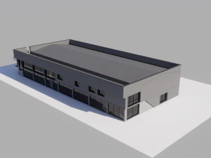 Warehouse 1 3D Model