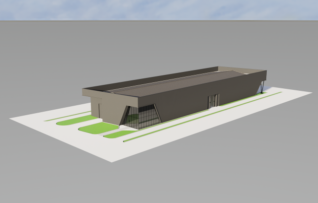 Warehouse 2 3D Model .c4d .max .obj .3ds .fbx .stl .blend 