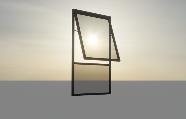 Window 3D Модель .c4d .max .obj .3ds .fbx .stl .blend 