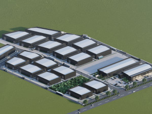 Warehouses 3D मॉडल