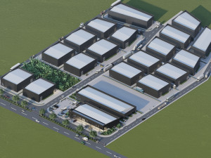 Warehouses 3D मॉडल