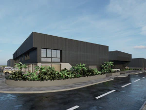 Warehouses 3D Model