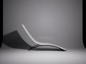 Relax Lounge Chair 3D Model