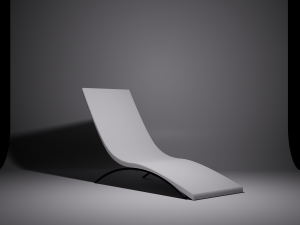 Relax Lounge Chair Modello 3D