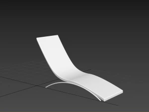 Relax Lounge Chair 3D Model