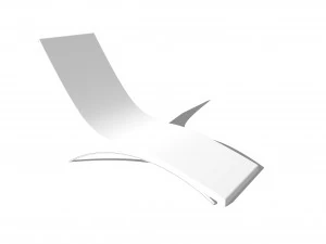 Relax Lounge Chair 3D Model