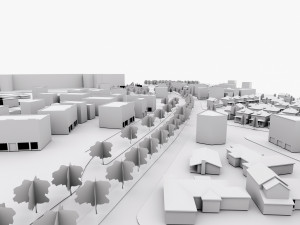 Partial Famagusta map-Cyprus 3D Model