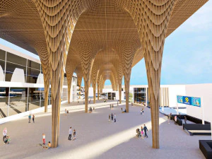 パラメトリック構造のハイポリゴン 3Dモデル