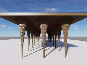Parametric Columns 3D Модель