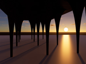 Parametric Columns 3D Модель