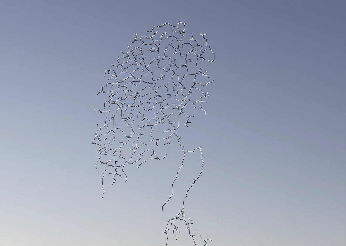 3D 뉴런 모델-04 3D 모델 .c4d .max .obj .3ds .fbx .stl .blend 