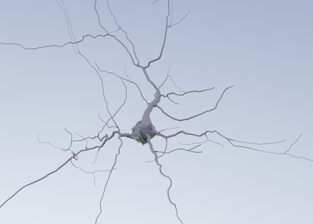 3D Neuron Model-06 3Dモデル .c4d .max .obj .3ds .fbx .stl .blend 