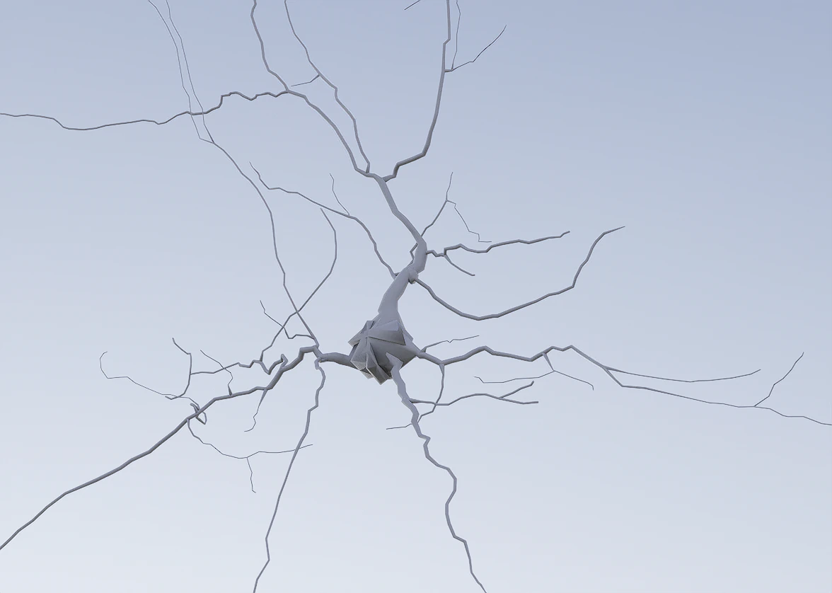 3D Neuron Model-06 3D Model .c4d .max .obj .3ds .fbx .stl .blend 