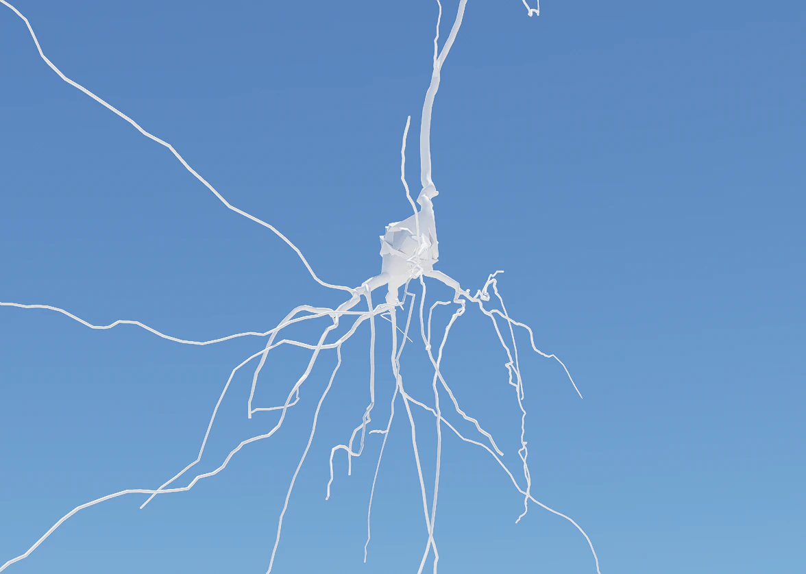 3D Neuron Model-09 3D Model .c4d .max .obj .3ds .fbx .stl .blend 