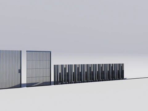 60 Door Collection 3D Model