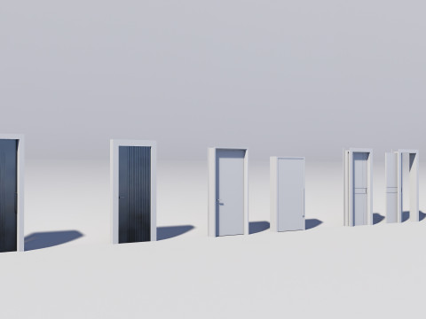 Door Collection - 67 pieces 3D-Modell