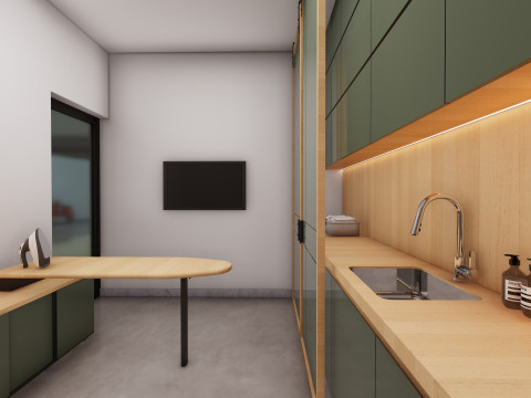 Laundry Cabinet 3D Model