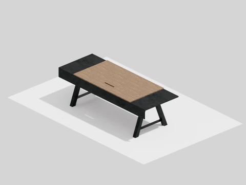 Modern Office Furniture Pack Archviz 3D Model