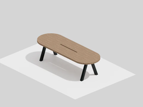 Modern Office Furniture Pack Archviz 3D Model