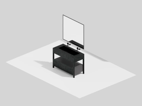 Modern Office Furniture Pack Archviz 3D Model