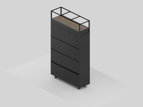 Modern Office Furniture Pack Archviz 3D Model