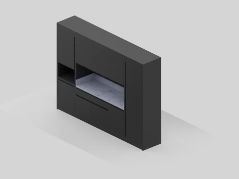 Modern Office Furniture Pack Archviz 3D Model