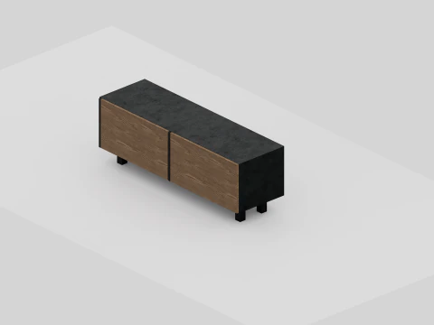 Modern Office Furniture Pack Archviz 3D Model