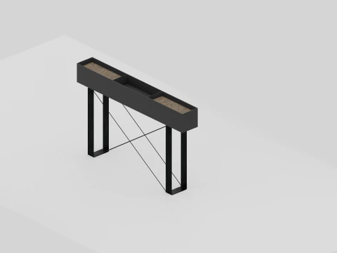 Modern Office Furniture Pack Archviz 3D Model