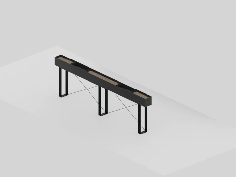 Modern Office Furniture Pack Archviz 3D Model