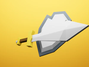 Low Poly Cartoon Weapons Asset Pack 3D Model