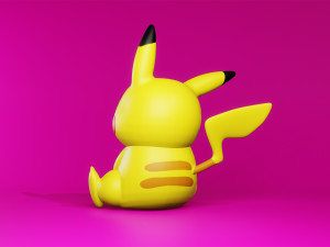 Pikachu 3D मॉडल