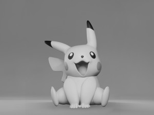 Pikachu 3D मॉडल