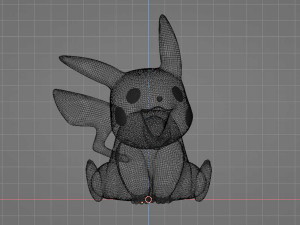 Pikachu 3D मॉडल