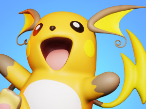 Raichu Model 3D