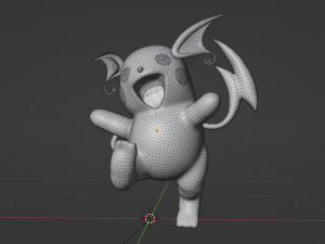 Raichu Model 3D
