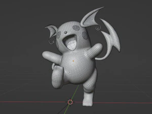 Raichu 3D Model