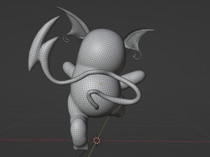 Raichu Model 3D