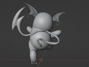 Raichu 3D Model