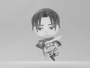 Attack on Titan - Levi 3D Model