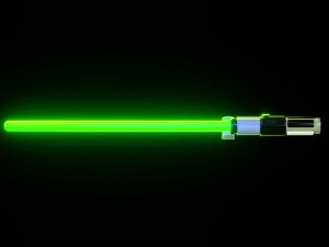 Yoda Lightsaber Modèle 3D