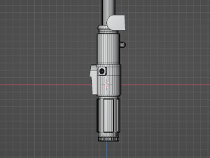 Yoda Lightsaber Modèle 3D