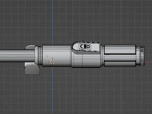 Yoda Lightsaber Modèle 3D
