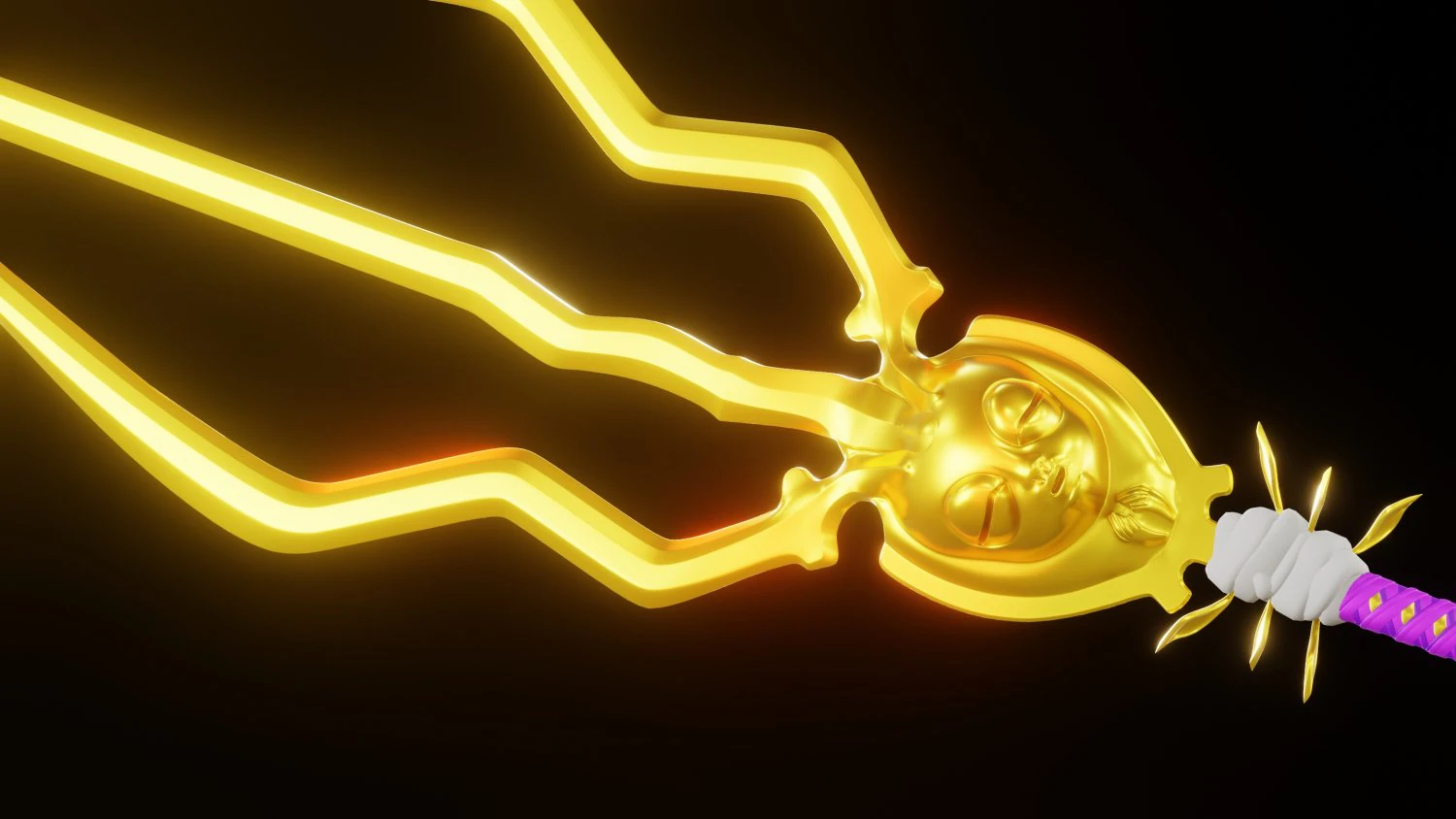 Konjiki Ashisogi Jizo 3D Model .c4d .max .obj .3ds .fbx .stl .blend 