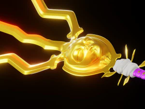 Konjiki Ashisogi Jizo 3D Model